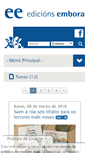 Mobile Screenshot of edicionsembora.es