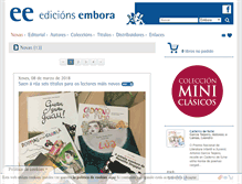 Tablet Screenshot of edicionsembora.es